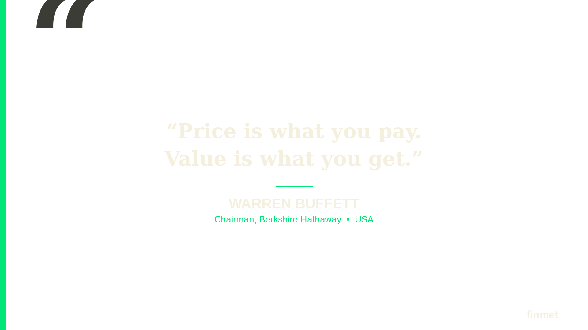 Quote by Warren Buffett
